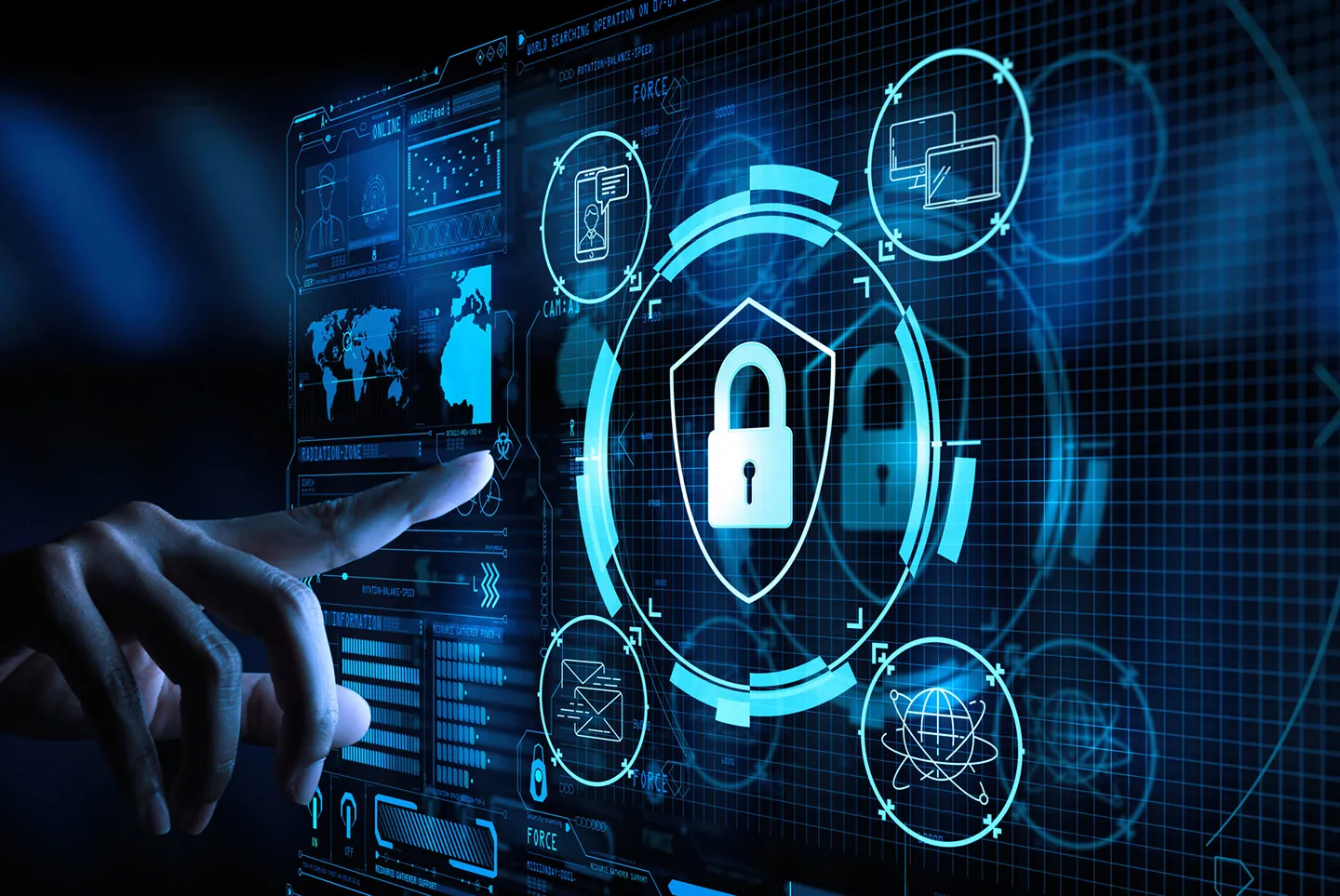 Biểu tượng khóa bảo mật trên màn hình điện thoại Bong88