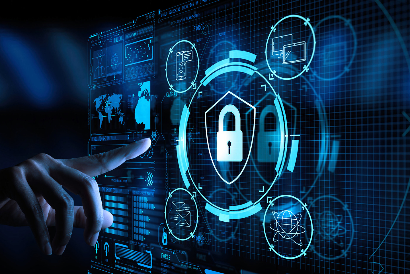 Hình ảnh minh họa bảo mật dữ liệu và quyền riêng tư trực tuyến cho Bong88